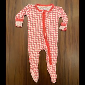 Kickee Pants Houndstooth Footie Pajamas